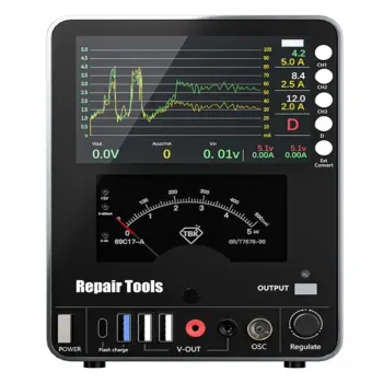 TBK 217A 30V / 5A 3-Channel Storage Curved DC Regulated Power Supply with Hyperbola Display