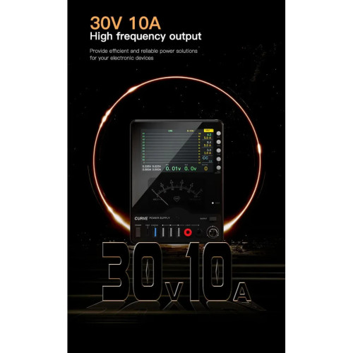 TBK-218 30V / 10A Intelligent Control Curved DC Regulated Power Supply with Pointer Meter