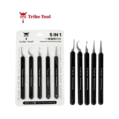Tribe Tool 5-in-1 Integrated Maintenance Blades Set for Cutting / Glue Removal / Disassembly
