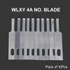 Bsd 4A No. Blade Carving Knife METAL SURGICAL BLADE FOR PCB MOTHERBOARD GLUE REMOVE SCRAPING / DISASSEMBLE IC -10 Pcs