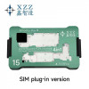 XinZhiZao 15 Series 4-in-1 Motherboard Layered Test Fixture for iPhone 15 / 15Plus / 15 Pro / 15Pro Max For SIM Plug-in Version