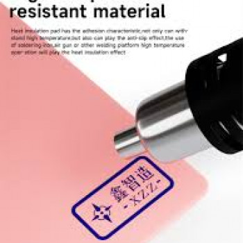 XZZ High Temperature Heat Insulation Silicone Pad 500mm X 350mm Resistance Work Mat