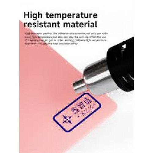 XZZ High Temperature Heat Insulation Silicone Pad 500mm X 350mm Resistance Work Mat