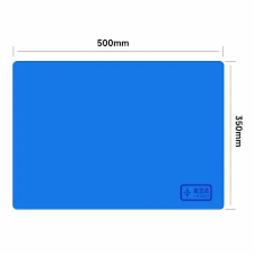 XZZ High Temperature Heat Insulation Silicone Pad 500mm X 350mm Resistance Work Mat