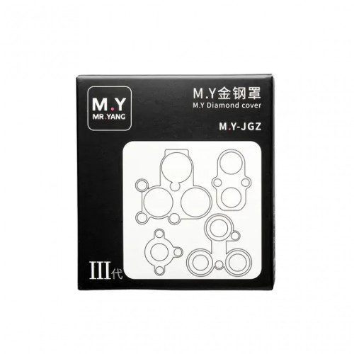 YCS Mr. Yang 4-in-1 Diamond Shield Rear Camera Repair Protective Cover Set for iPhone 6-17 Series