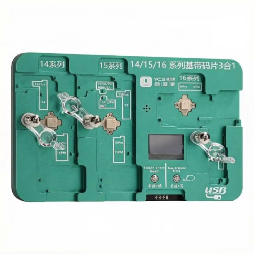 YCS Baseband Chip EEPROM Read & Write Programmer for iPhone 14 / 15 / 16 Series (without 16e)