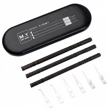 M.Y DT01 Multi-Function Spudger Set for Hard Drive / IC / CPU Removal and Adhesive Stripping