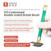 YCS Anti-Static Double-Ended Brush for Motherboard Hard Disc IC Cleaning