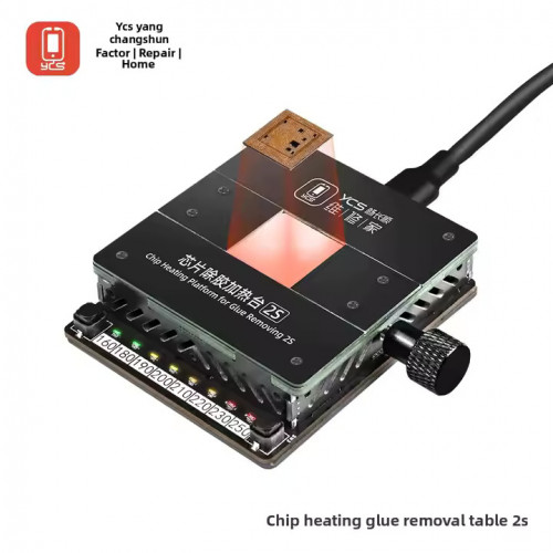 YCS 2S CPU Heating Platform Magical Degumming Station for Cell Phone IC CPU Heating Glue Removal Solder Removal BGA Reball Tools