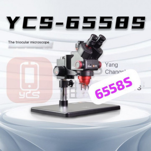 YCS 6558S Ultra HD Trinocular Microscope with Large Base