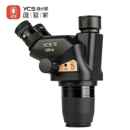 YCS 71 Ultra Package A Trinocular Macroscopic Co-visual Stereo Microscope Set for Soldering Repair