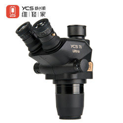 YCS 71 Ultra Microscope Professional 0.67X-45X Magnification Zoom Stereo Microscope