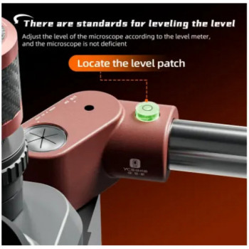 YCS Dragon Arm 360° Rotation Microscope Swing Arm Bracket with Levelling Device