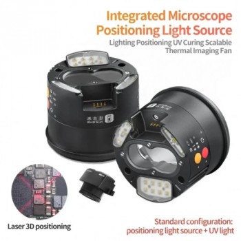 YCS Integrated Microscope Positioning Light UV Curing Lamp