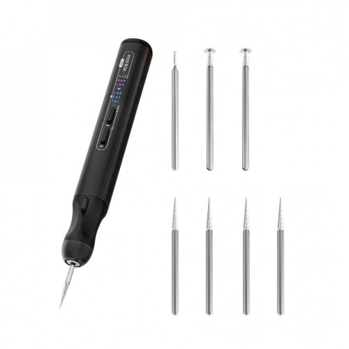 YCS 2nd Max Multifunctional Electric Polishing Pen for Phone Repair IC Chip CPU Cutting Drilling Engraving Restoration Polishing Tool