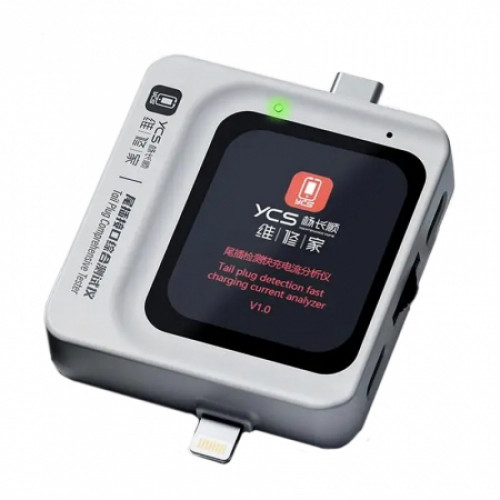 YCS TNS360 Tail Plug Comprehensive Analysis Tester for Lightning & Type-C Interface Devices