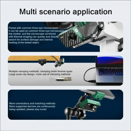 YCS TNZ Microscope Thermal Camera For Motherboard Short Circuit Detection Camera