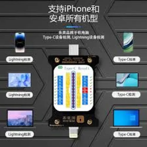 YCS TYPE-C Full Series of Automatic USB Charging Tail Plug Tester For iPhone & Android