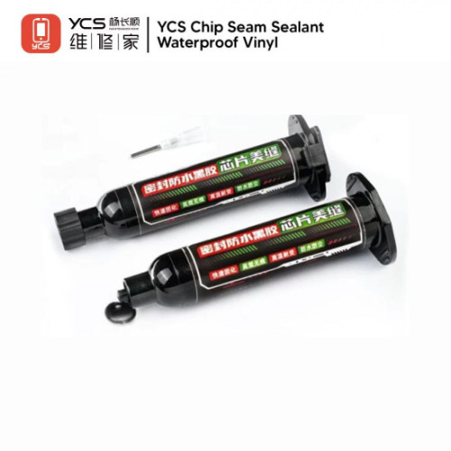YCS Chip Seam Sealing Waterproof Black Glue - 10CC