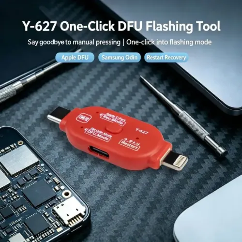 YCS Y-627 One-Click DFU Recovery Tool for iPhone & Samsung Repair