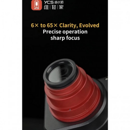 YCS 6065X Soldering Repair Microscope for Phone Technician Tool