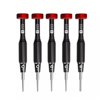 YCS-T05 5-in-1 Magnetic Precision 3D Screwdriver Set for Mobile Phone Repair