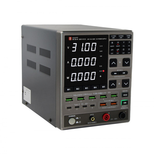 YCS 3061VCO 30V / 6A Adjustable Digital Display DC Power Supply with OCP Protection