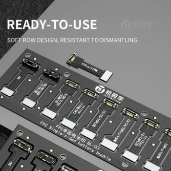 JTX BL-03 Power Cable Battery Soft FPC Connector Supports iPhone 6 to 17 Series