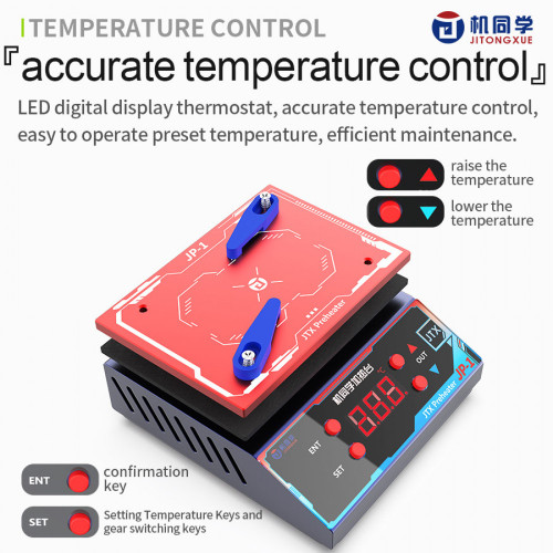 JTX JP-1 Universal Preheating Platform for Motherboard Planting Tin / Degumming / Laminated