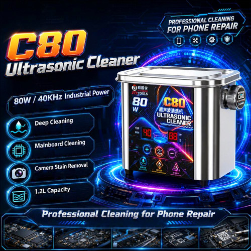 JTX C80 220V High Power Ultrasonic Cleaner