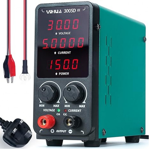 Yihua 3005D-III 30V 5A LED Digital Display Adjustable Regulated DC Power Supply